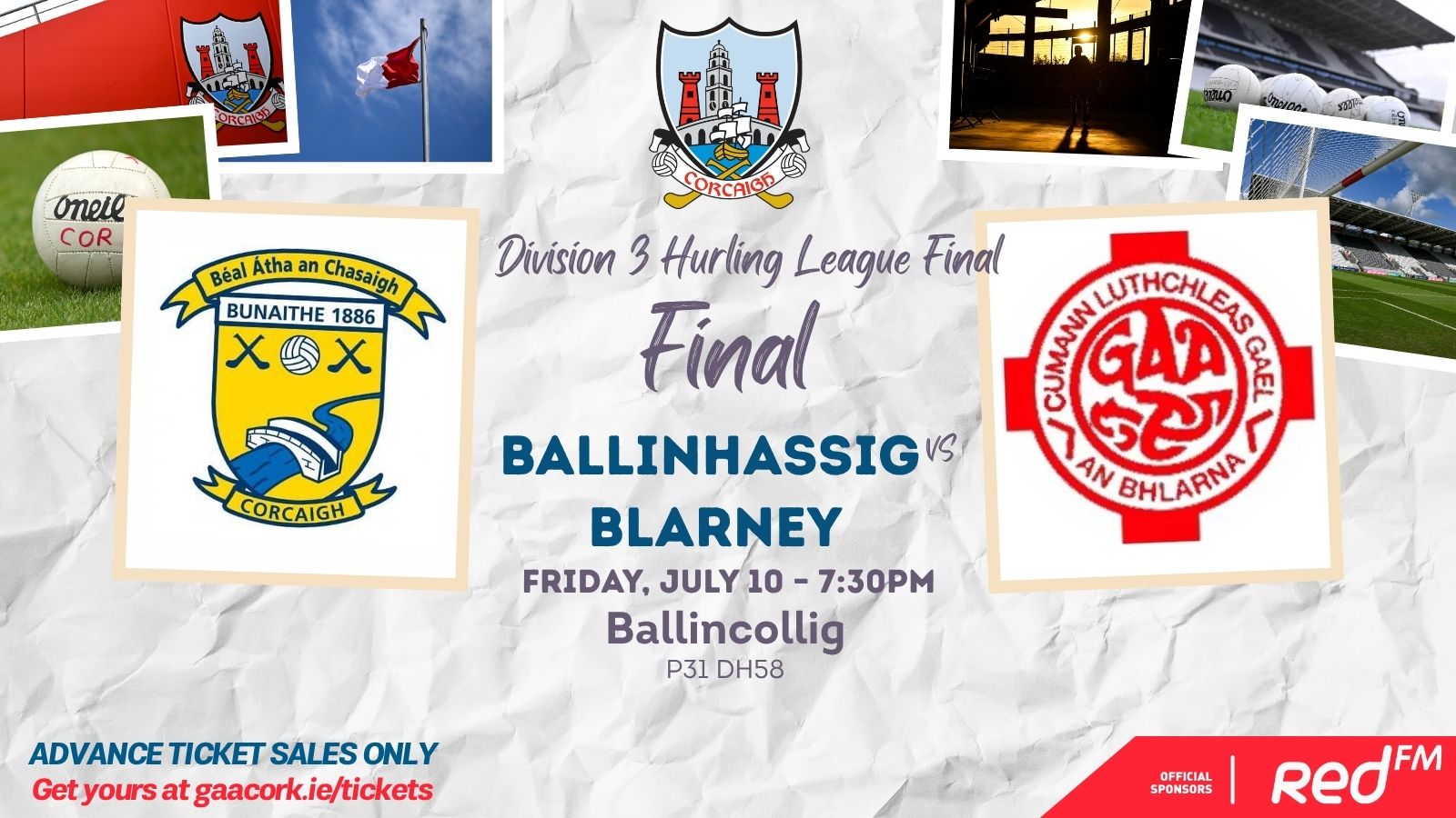 2026- RedFM Div 3 HL Final Blarney 2-19 vs Ballinhassig 1-21