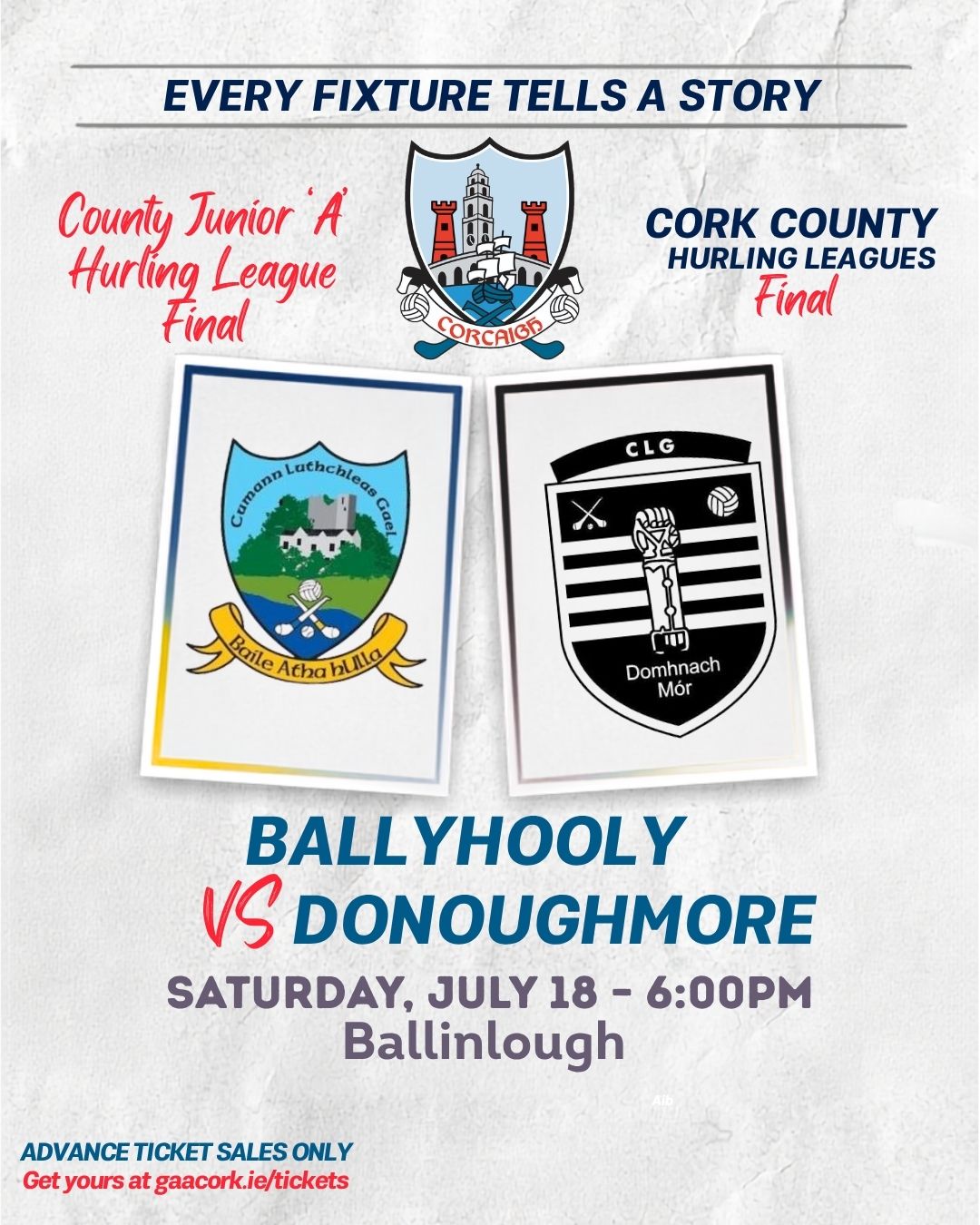County Junior A Hurling League Final Preview