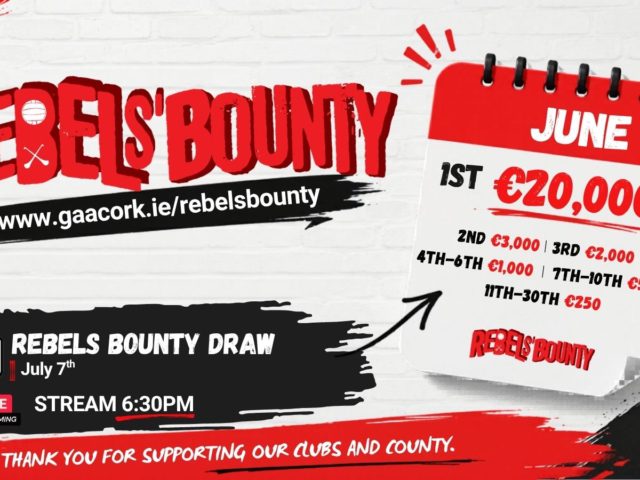 Rebels Bounty Draw for the month of June