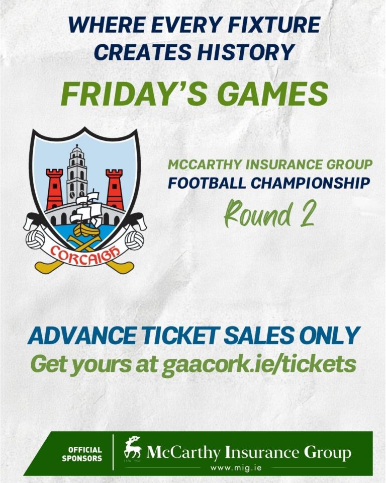 Friday Night Lights: Cork Football Championship Round 2