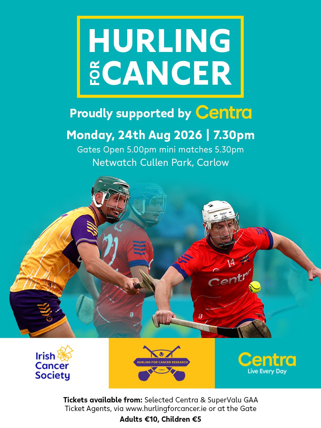 Hurling for Cancer research