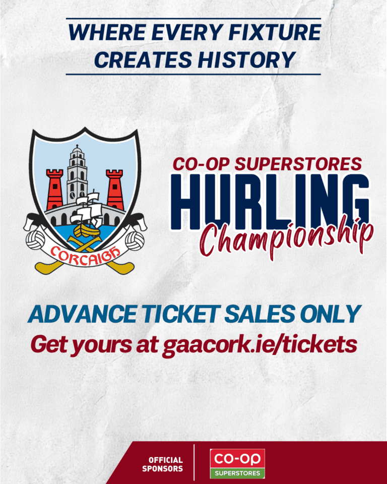 Tickets on sale for Co-Op Superstores County Q-Finals