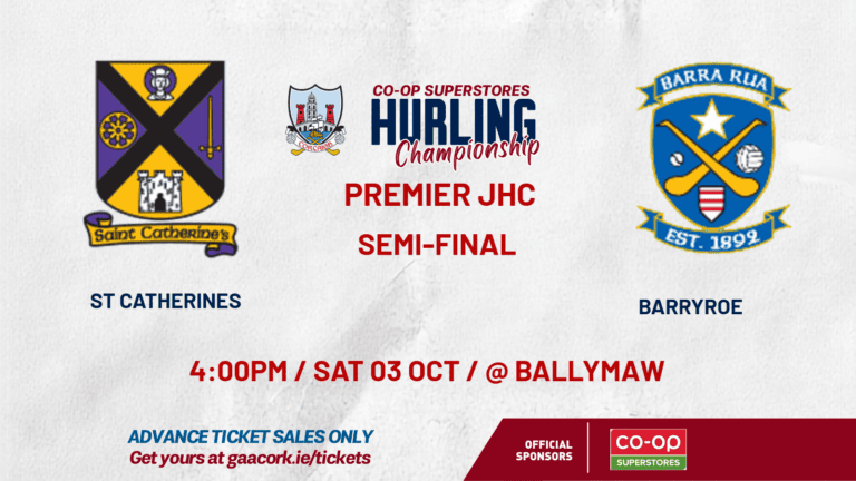 2026 | Co-Op Superstores Premier JHC Semi-Final St Catherines v Barryroe