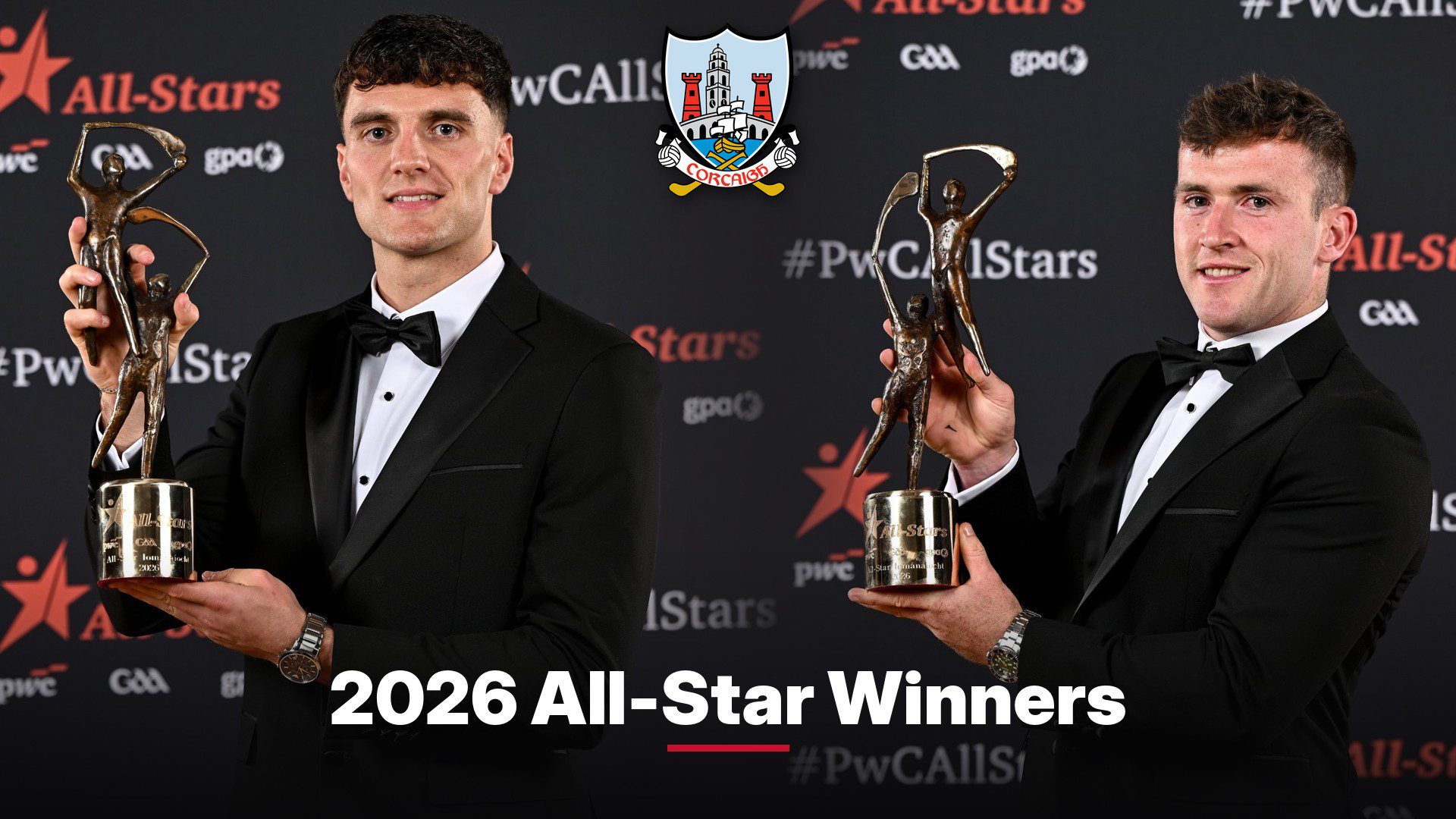 Brian Hayes and Niall O’Leary Named in 2026 PwC All-Star Hurling Team